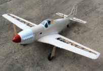 P-51 Mustang 10cc 143cm Master Scale kit Edition Byggsats
