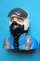 Pilotgubbe Jet 1/6 Blå