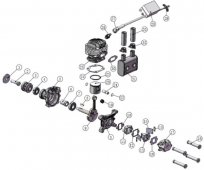 Reservdelar till DLE och EME motorer
