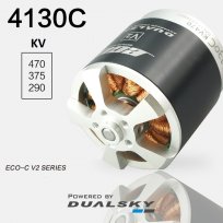 Dualsky ECO 4130C V2 KV:375 380gr (6S)