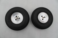 Gummihjul med aluminiumfälgfälg