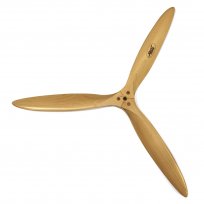 Fiala 3-bladig träpropeller 18X8