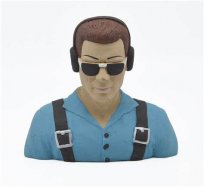 Pilotgubbe 1/6 Blå