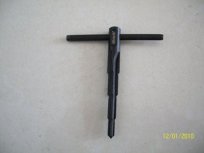 Propeller Reamer Stepped 5mm,1/4,5/16,3/8.