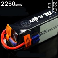 Dualsky 6S 22,2V 2250mAh ULT 70C/12C