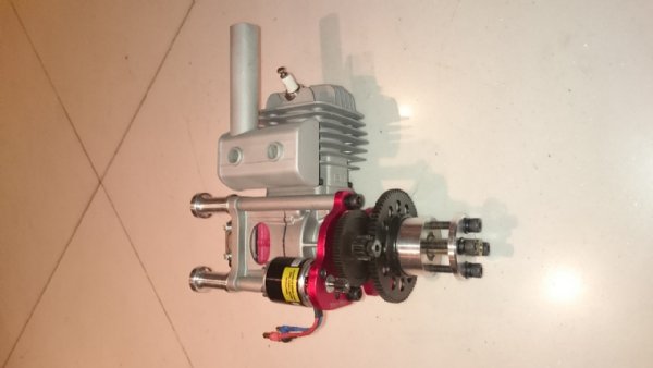 Elstart med borstlös motor