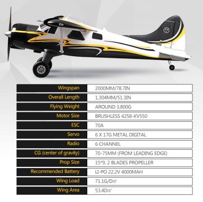 FMS Beaver 2000mm PNP