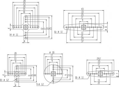Savöx SH-0255MG Plus Digitalt, 6,0V, 3,9kg, 16gram