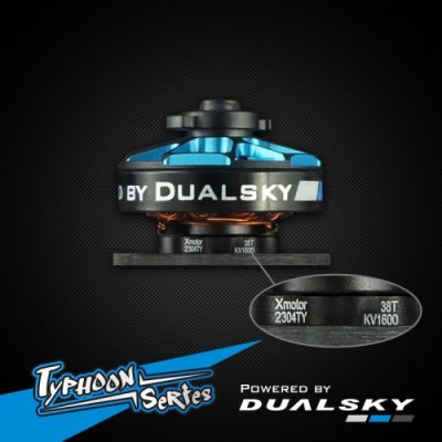 Dualsky Typhoon XM2304TY-38 24,7gr KV:1600 (2-3S)
