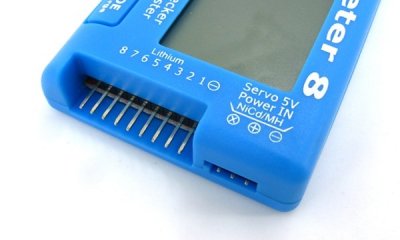 Cellmeter 8 Lipo/ Servo testare/balanserare 2 - 8 S