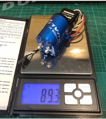 Dualsky Borstlös Rökpump