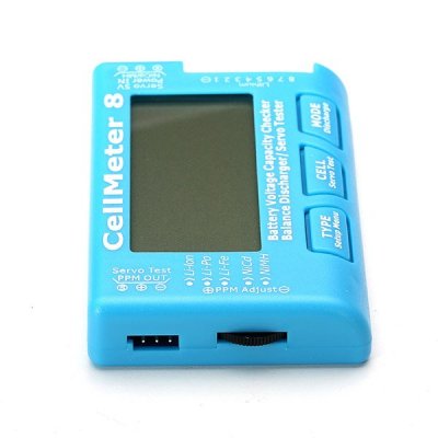 Cellmeter 8 Lipo/ Servo testare/balanserare 2 - 8 S