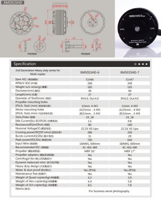 XM5015HD-7 KV:340, 165 gram