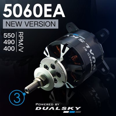 Dualsky XM5060EA V3 392gr (5-6S)