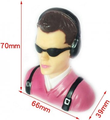 Pilotgubbe 1/6 Blå