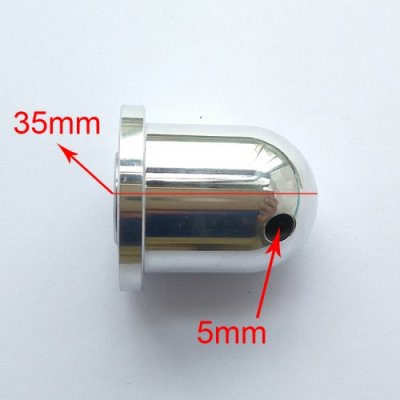 Miracle alu prop nut 1/4-28