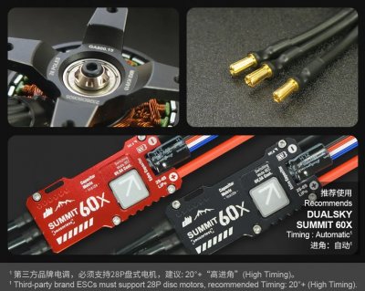 Dualsky GA800.19 MK2 KV:640, 173gr (5-6S)