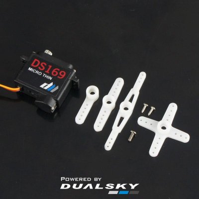 Dualsky DS169F Digitalt, 7,4V, 2,8kg, 9 gram