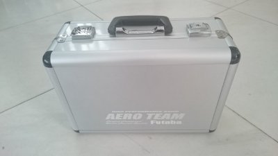 Aluminiumväska Aero för 1 TX + tillbehör