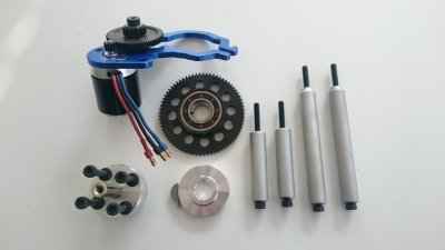 DLE 55RA Paket med borstlös elstartsats