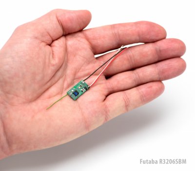 Futaba R3206SBM 6CH Micro T-FHSS For indoor flying