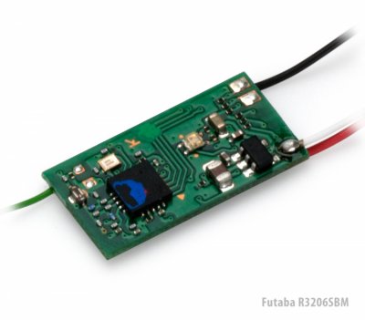 Futaba R3206SBM 6CH Micro T-FHSS For indoor flying