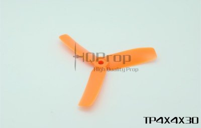 HQ 4X4X3 Trebladig Glasfiberförstärkt 2+2 Orange