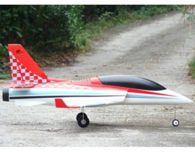HSD Viper 75 EDF 4S Röd