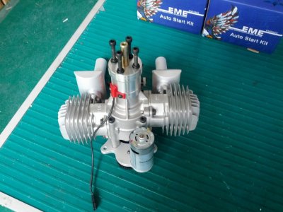 EME 70cc Twin med elstart