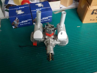 EME 70cc Twin med elstart