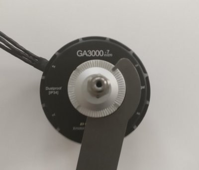 Dualsky GA3000.5 V2 KV:380 585gr (6S)