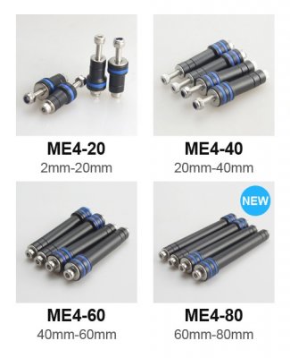 Motor distanser M4 V2 justerbara 60-80mm