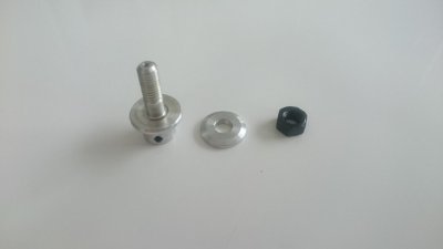 Propeller adapter 3,17mm med mutter