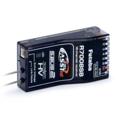 Futaba R7008SB 8- kanaler S.Bus2 FASSTest High Voltage UTGÅTT!