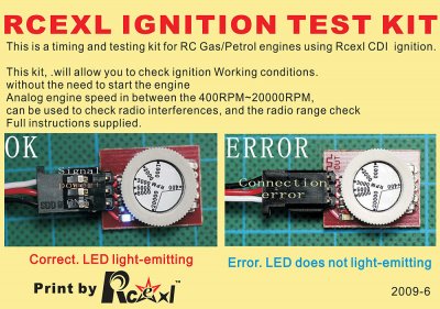 RCExl Ignition Test Kit