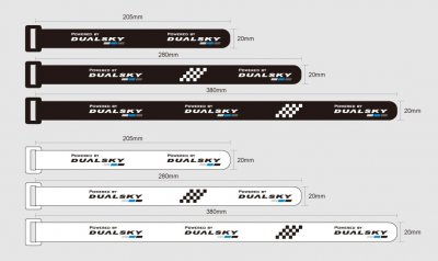 Dualsky batteri rem V2 280mm 4-pack