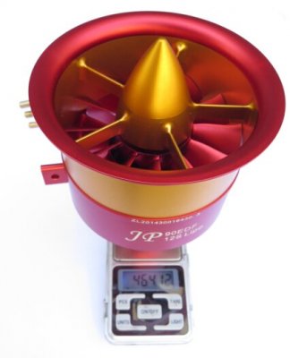 JP EDF 90mm 12 blad inkl motor för 10S