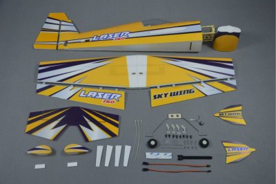 Skywing Laser 260 PP 38" Gul