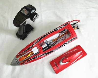 Mini Mono med radio Röd